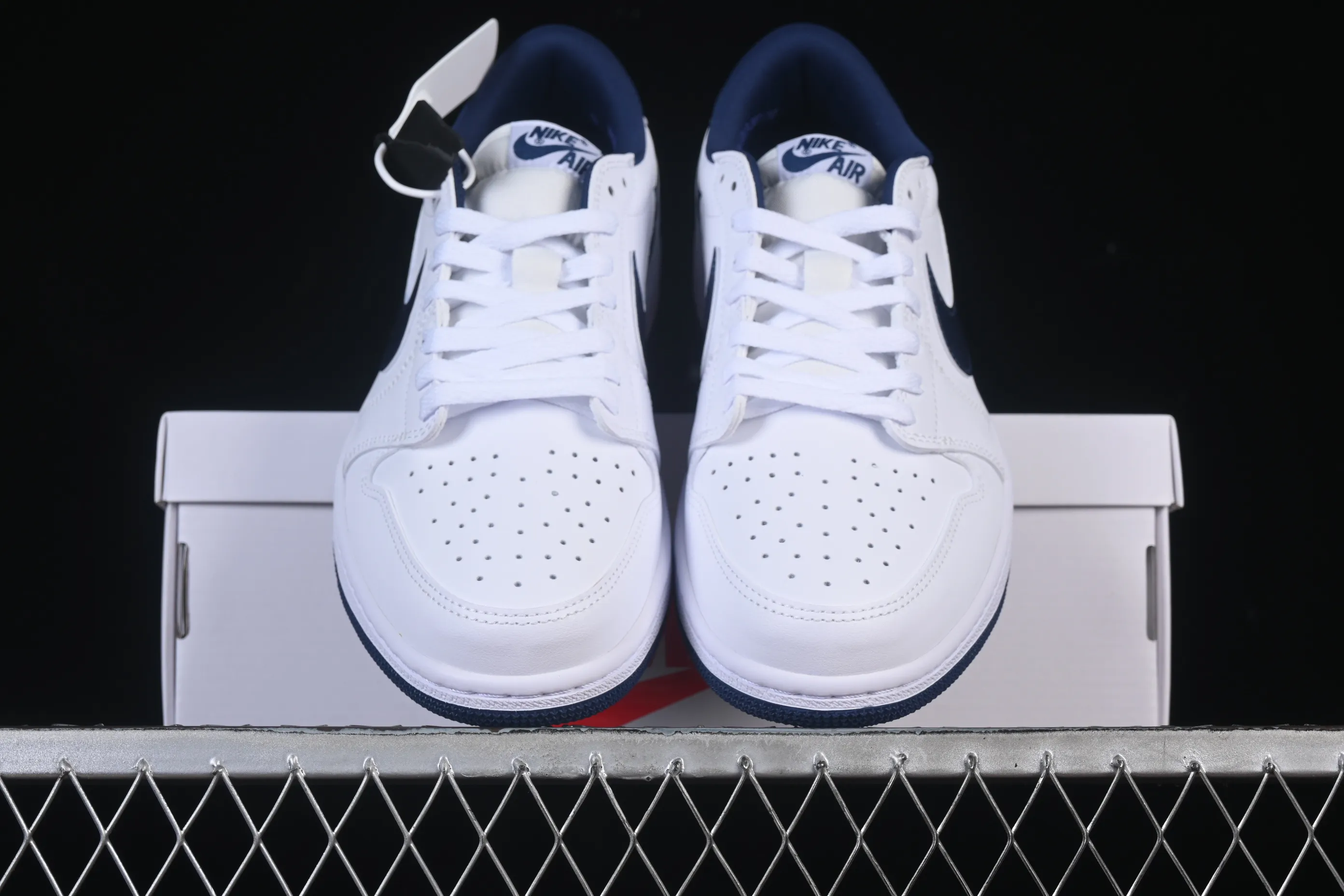 All categories Air Jordan Jordan series basketball shoes Air Jordan 1 Low Air Jordan 1 Low "85 Metallic Blue" AJ1 Joe 1 Metallic White Blue FB9933-141